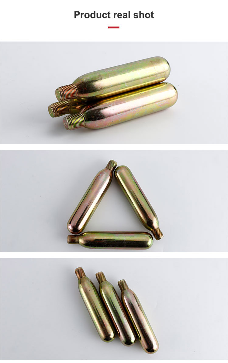 45g CO2 Cartridges Cylinders For Inflatable Life Jacket